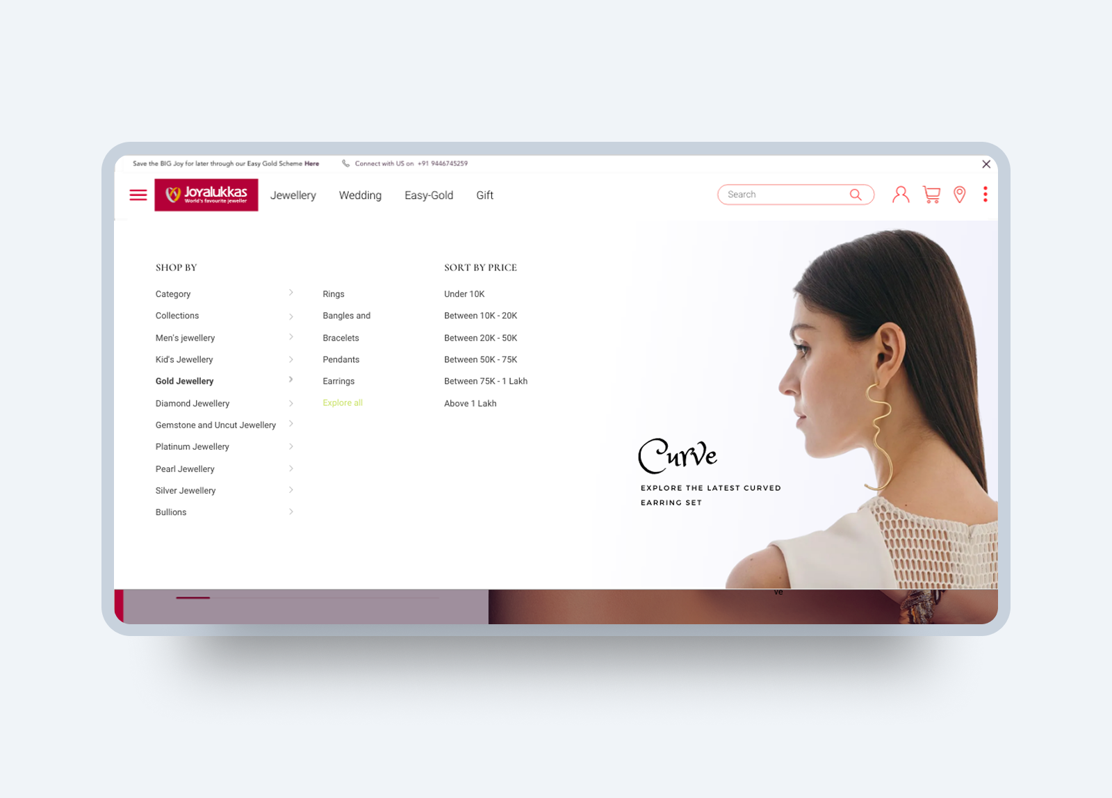E-commerce | Jewelry bootstrap branding ecommerce jewelry mega menu minimalistic pdp ui ux website