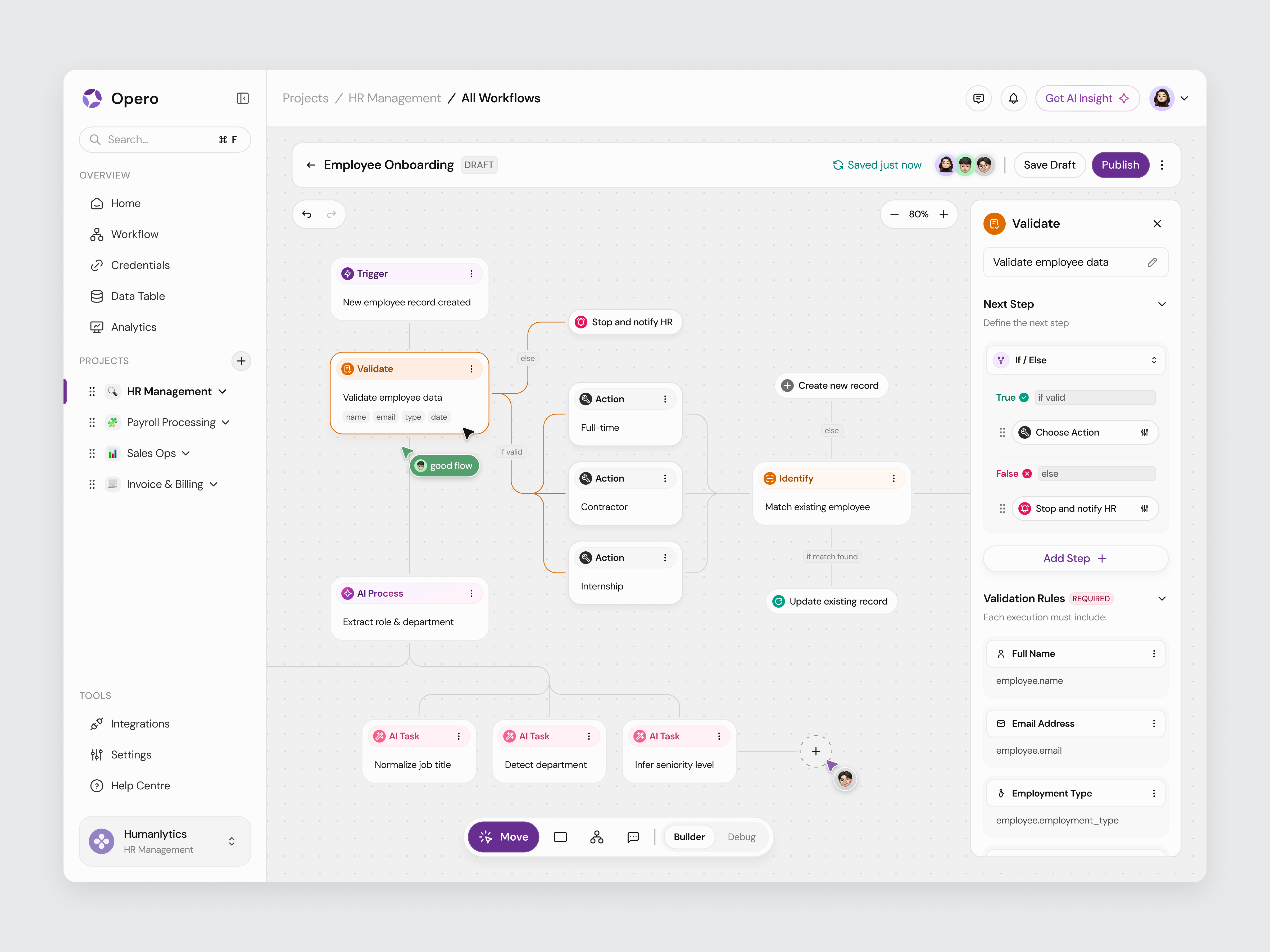 AI Automation Workflow Dashboard Builder Page ai ai automation ai workflow ai workflow automation automation builder company dashboard design diagram flow minimal modern ui ui design ux design website work workflow workflow automation