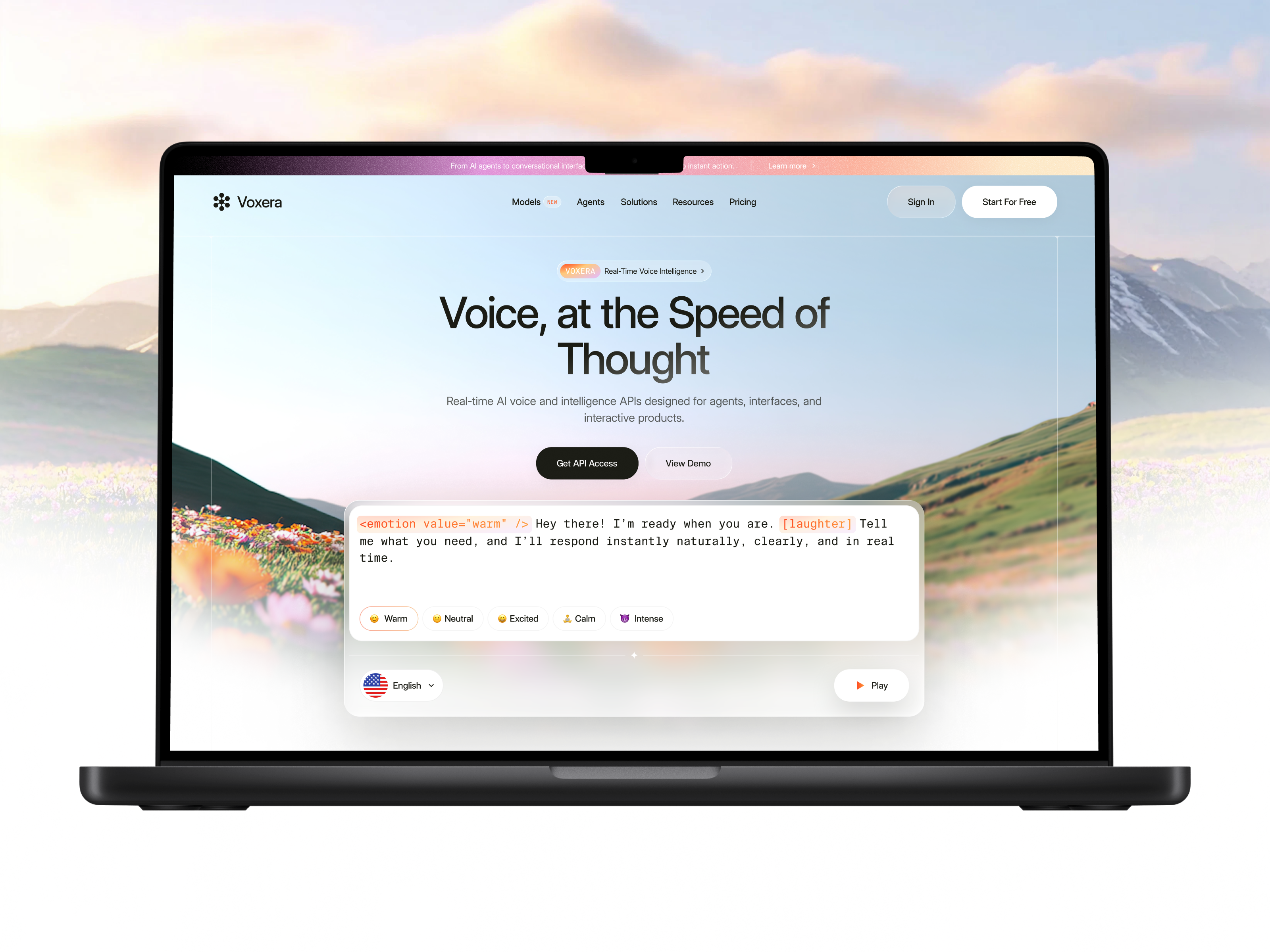 Voxera - A Real-Time Voice & Intelligence Engine Website ai ai website app artificial intelligence branding clean design illustration landing page logo modern product app saas saas design ui vector voice ai web app website white mode