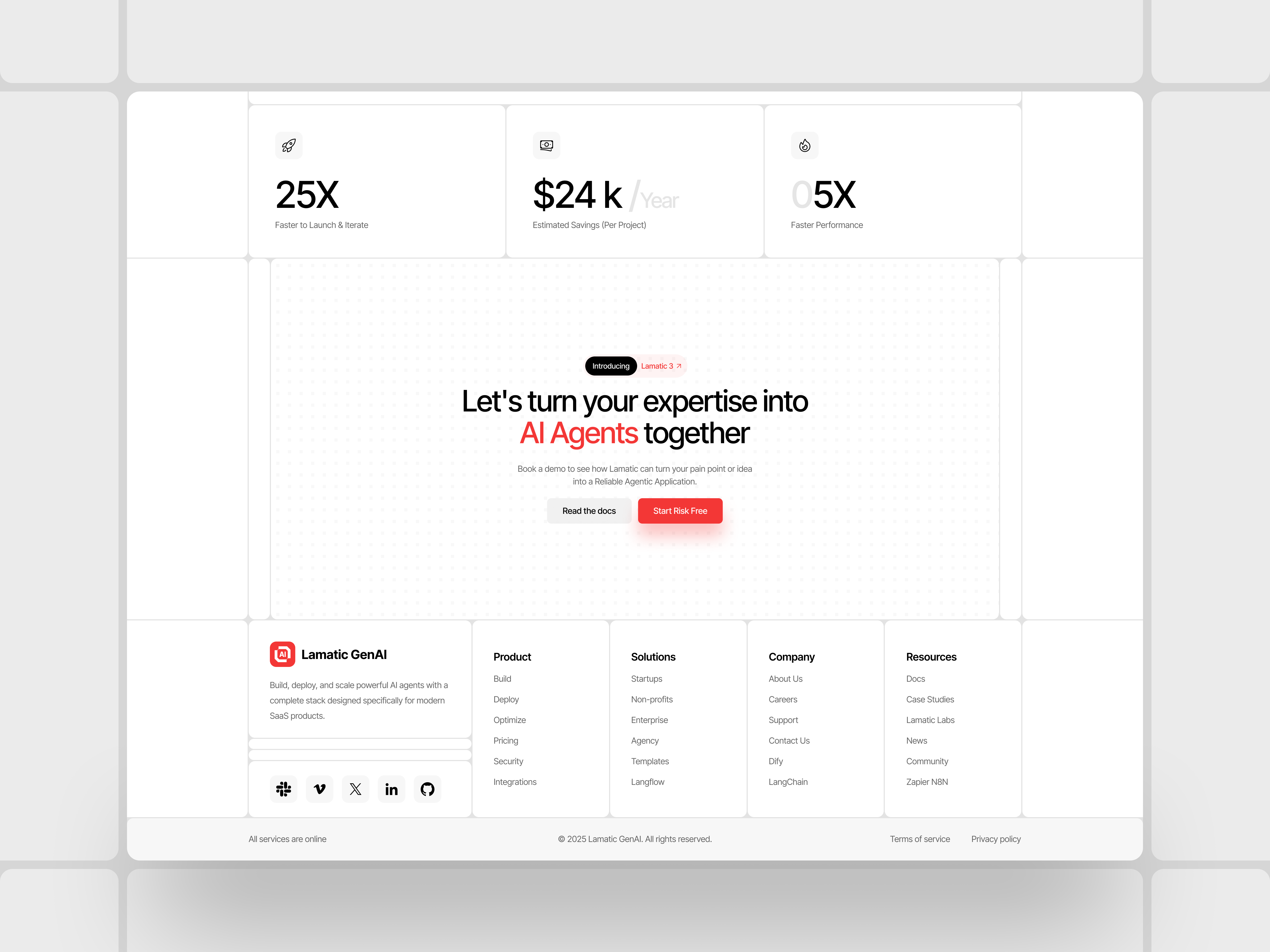 Example of Landing Page Design