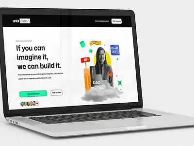 Unix Labs - Web Design & Illustration blockchain gaming graphic design illustration labs marketplace metaverse ui unix unix labs web3 web3 blockchain