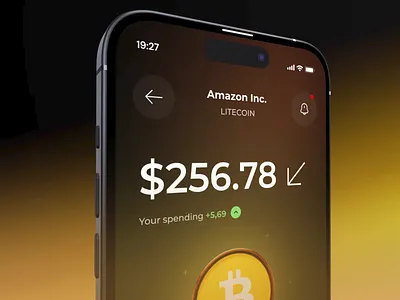 crypto currency wallet mobile ui design blockchain clean crypto portfolio crypto wallet cryptocurrency cryptocurrency app digital wallet finance minimal mobile mobile app modern ui wallet app