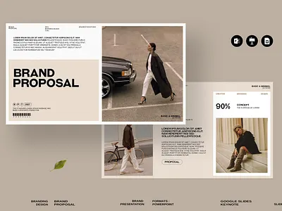 Brand Proposal Template brand brand designer brand presentation brand proposal brand strategy fashion layout planner presentation template project management project proposal proposal proposal template
