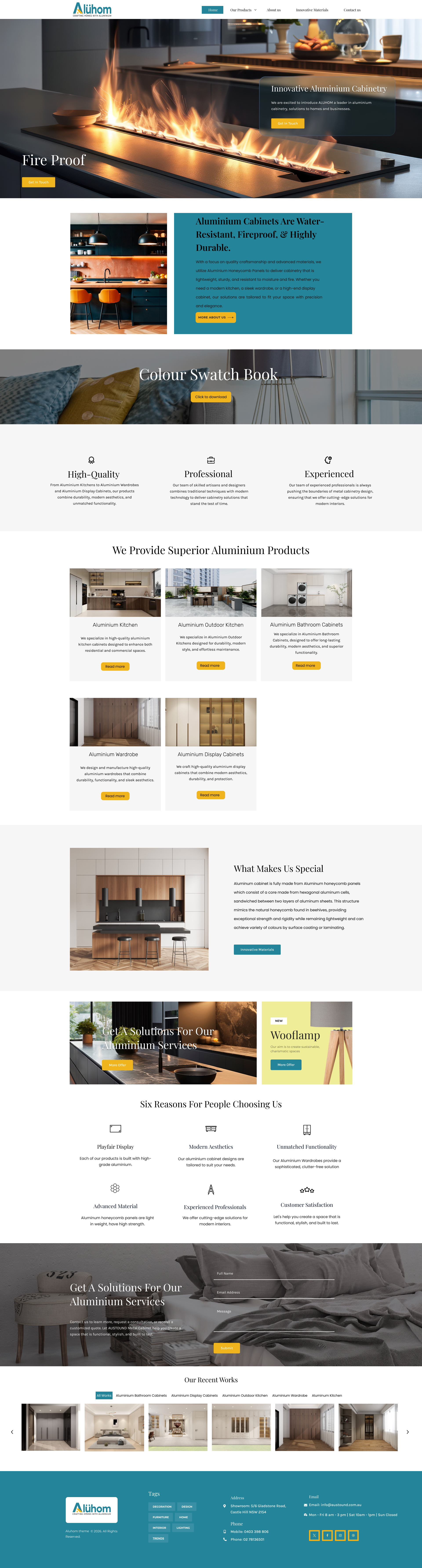Home Interior Website Page animation branding graphic design logo motion graphics ui