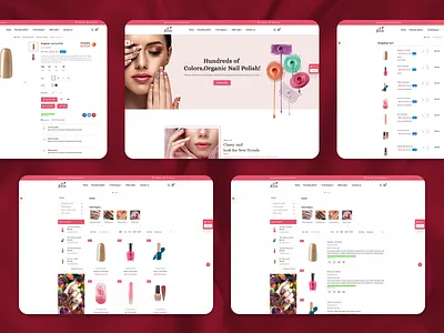 💅 Luxe Nails E-commerce Experience — Beauty Meets Performance beautyproducts beautywebsite cosmeticsstore cosmeticsui gelpolish manicure mattenails nailart nailcare naildesign nailfashion nailpolish nailpolishstore nailsalon nailtrends pedicure