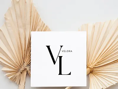 Logo Presentation Mockup – Velora branding logodesign logomockup mockup presentation