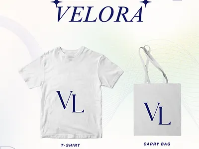 Complete Brand Identity – Velora brandidentity branding logodesign mockup visualidentity