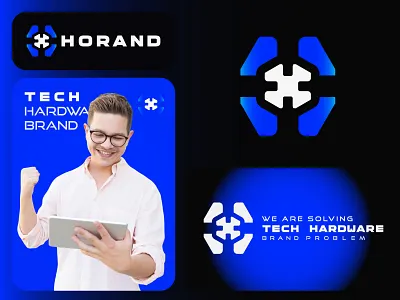 Technology Logo and Brand Identity Design best logo designer brand identity branding creative logo h letter h logo letter logo logo logo design logo identity minimalist logo modern logo monogram monogram logo print saas saas logo tech logo technology logo top logo designer