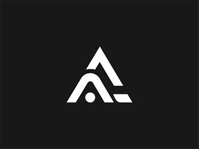 A triangular abstract mark logo. black white logo brand identity branding kit business logo company logo corporate logo creative logo custom logo graphic designing line art logo design logo designing logo redesign luxury logo minimalist logo modern logo professional logo simple logo startup logo triangular symbol