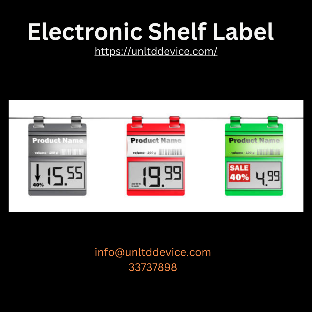 Electronic Shelf Label by unltd device on Dribbble