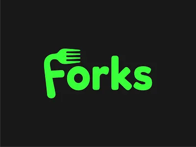 A typographic wordmark logo design for Restaurants, Food Apps brand identity branding kit business logo company logo corporate logo creative logo custom logo food business branding food startup logo fork logo graphic designing logo design logo redesign luxury logo minimalist logo modern logo professional logo restaurant branding simple logo startup logo