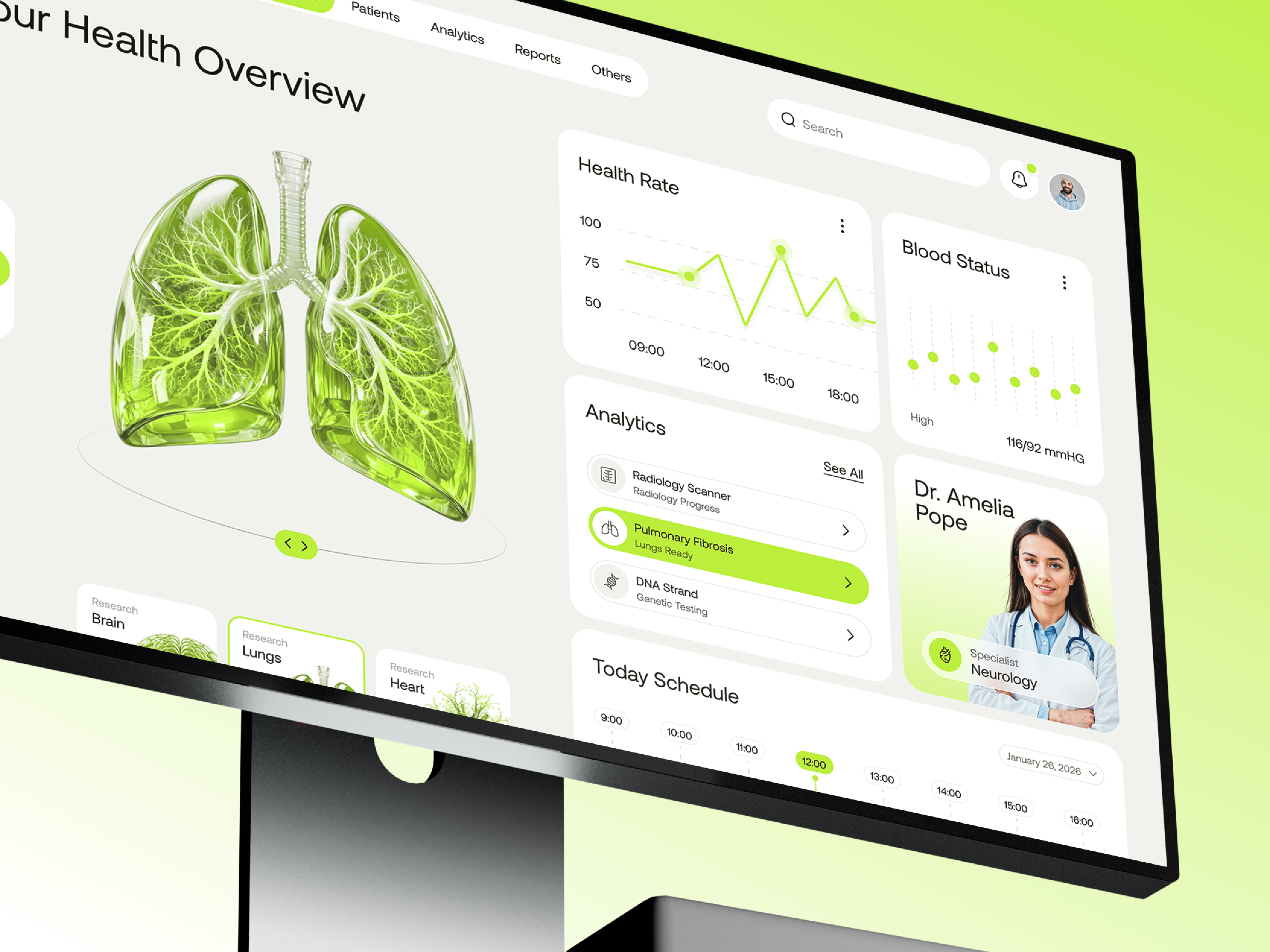 Clinicon – Health Analytics Dashboard UI branding ealth dashboard health analytics healthcare ui healthcare web app logo medical dashboard ui uiux user interface ux web design website design