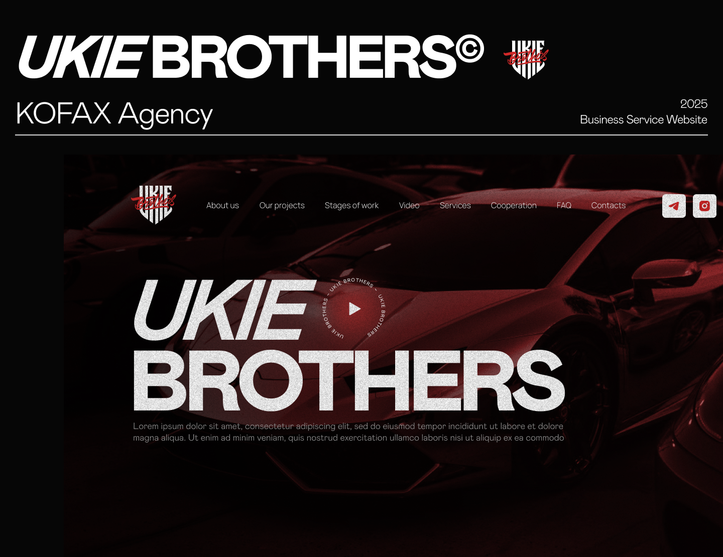 UI/UX Website Design for an Automotive Services Website design ui ux uxui web design webflow webflow website