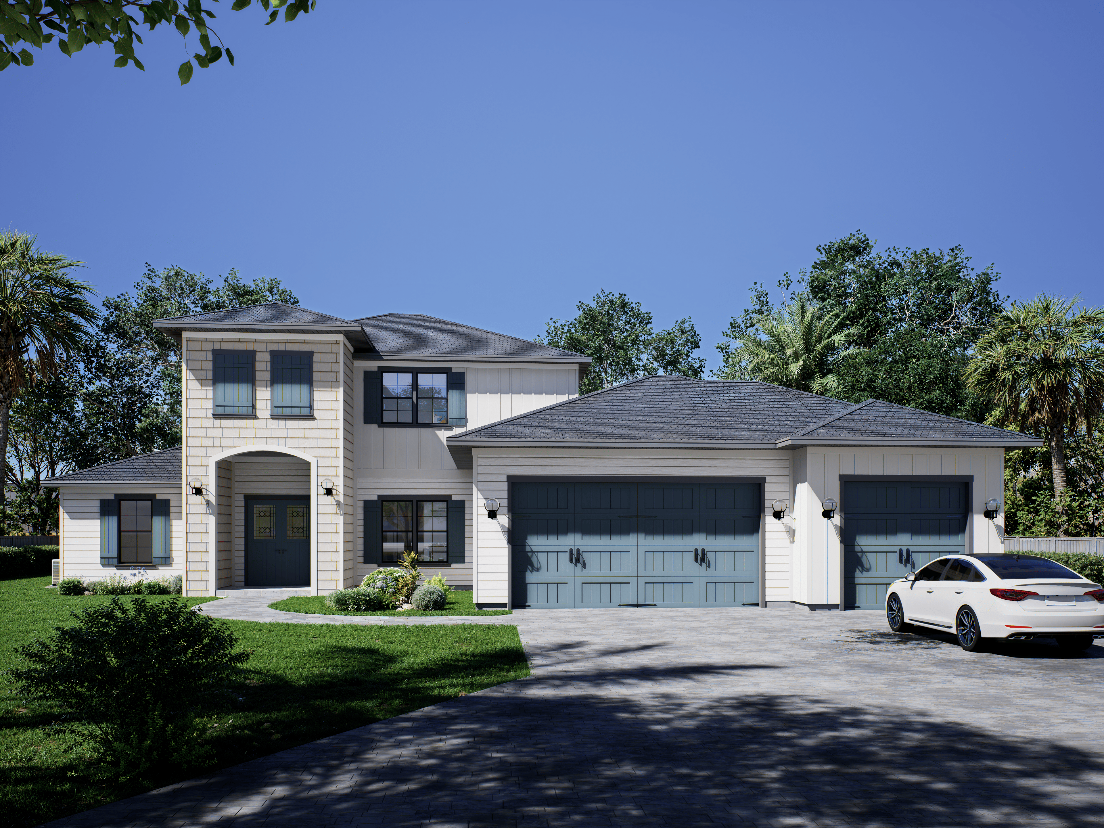 Example of 3D Photorealistic Exterior Rendering