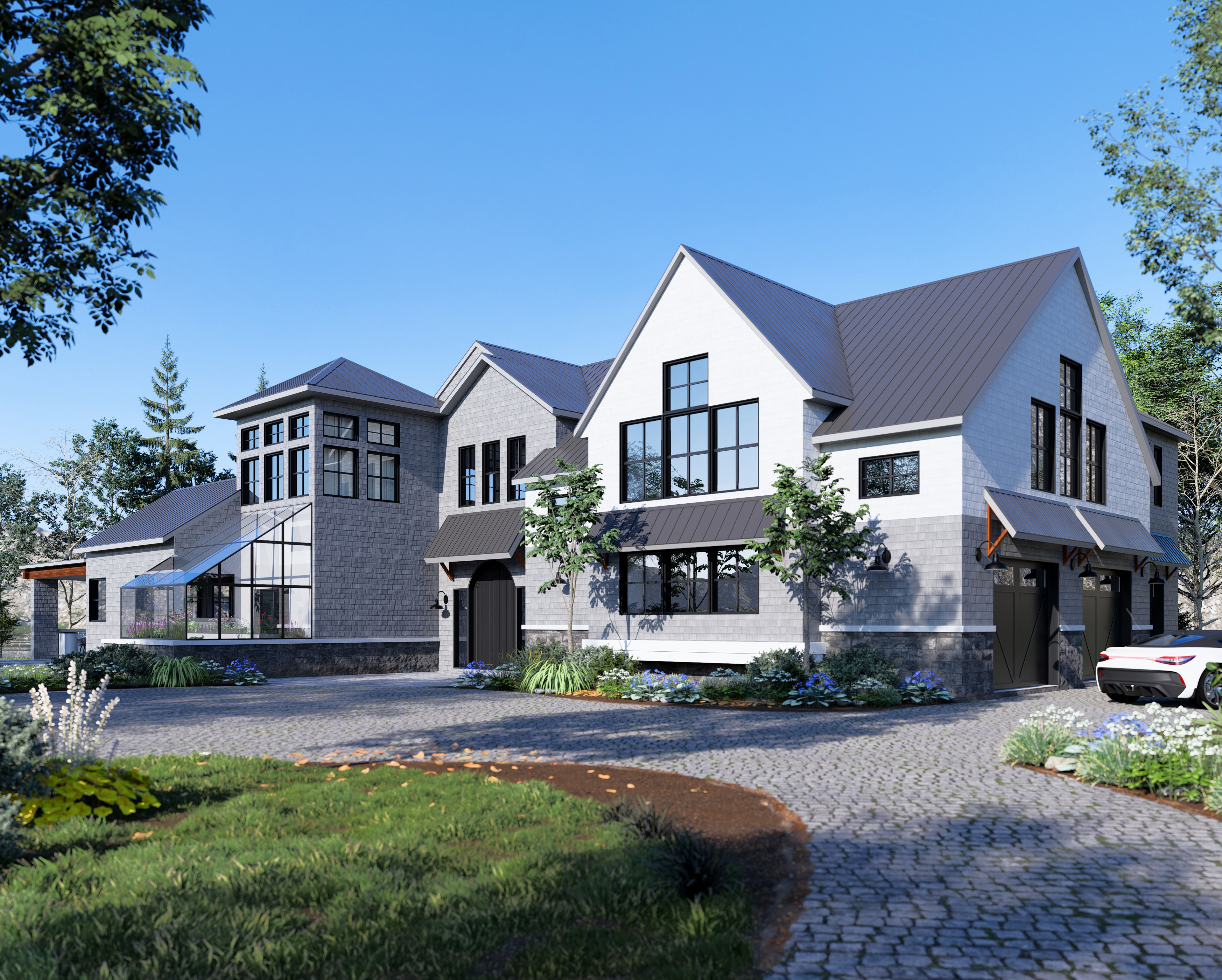 Example of 3D Photorealistic Exterior Rendering