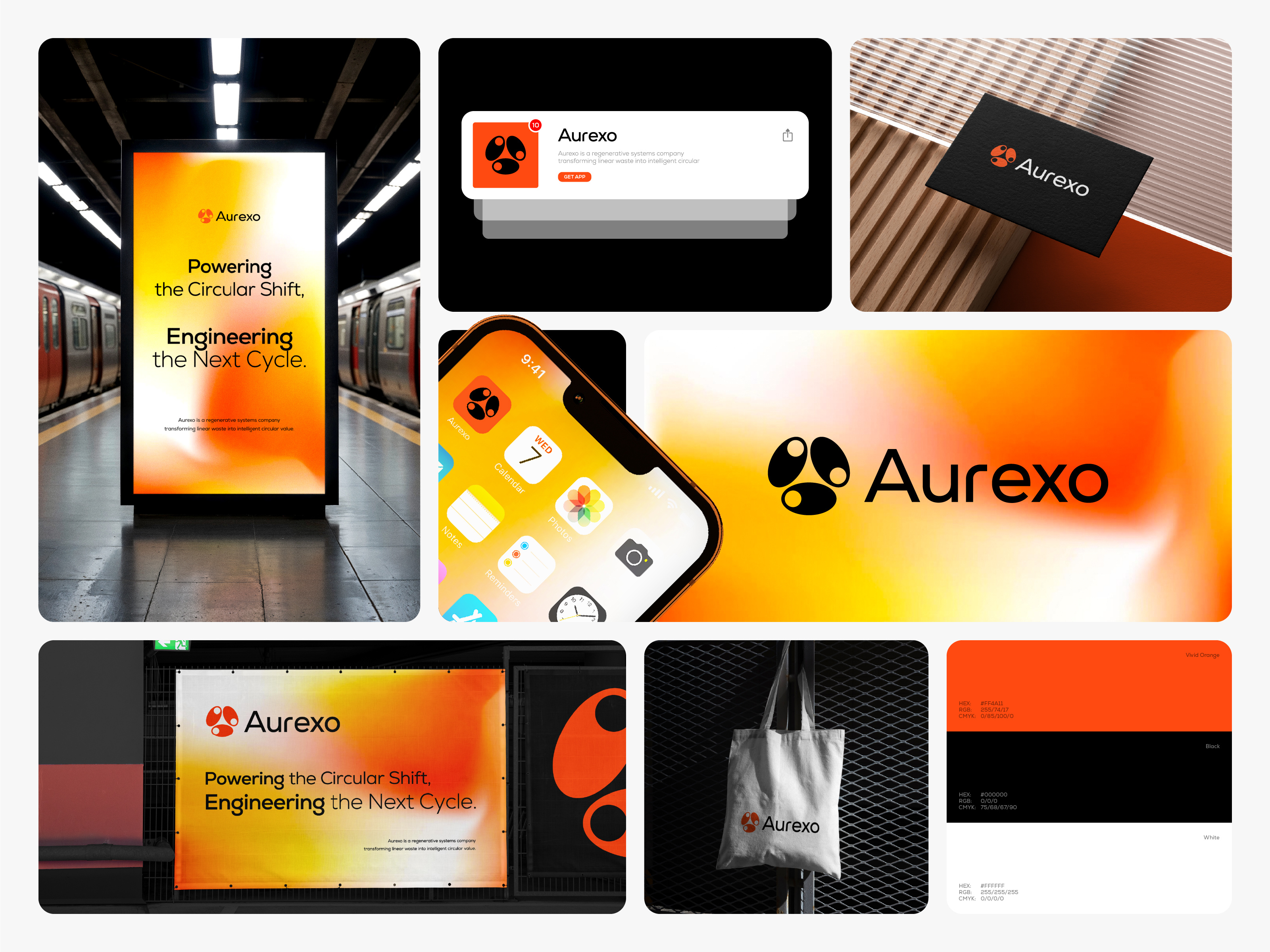 Aurexo — Intelligent Recovery & Circular Innovation brand identity branding dribbbleshot identitydesign lettermark logo design logos logo mark minimal modern logo print product design saas smtech24 tech technology visual identity