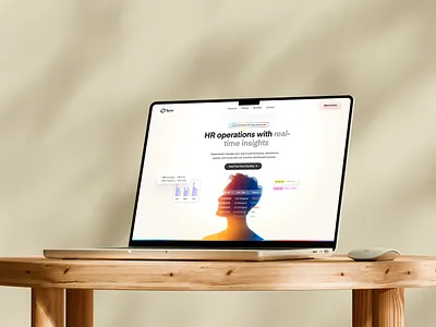 SaaS HR Dashboard Landing Page admin panel ui analytics dashboard b2b saas dashboard design dashboard ui design hr hr dashboard hr management dashboard hr management system hr software landing page design saas saas dashboard saas hr dashboard saas landing page tech startup ui uiux web app design