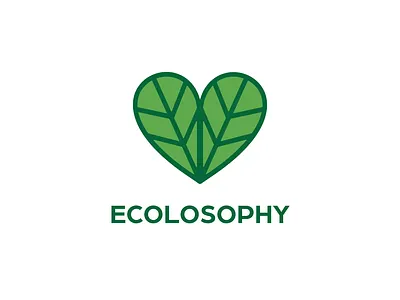 Ecolosophy branding graphic design logo