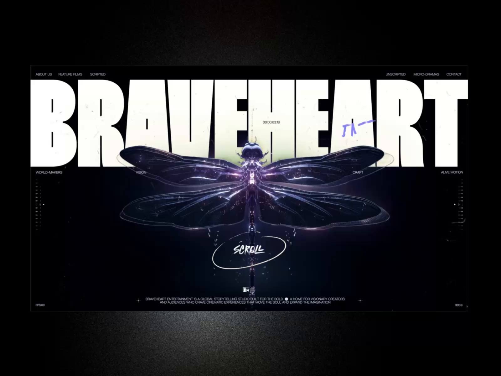 Example of Braveheart // Entertainment Agency