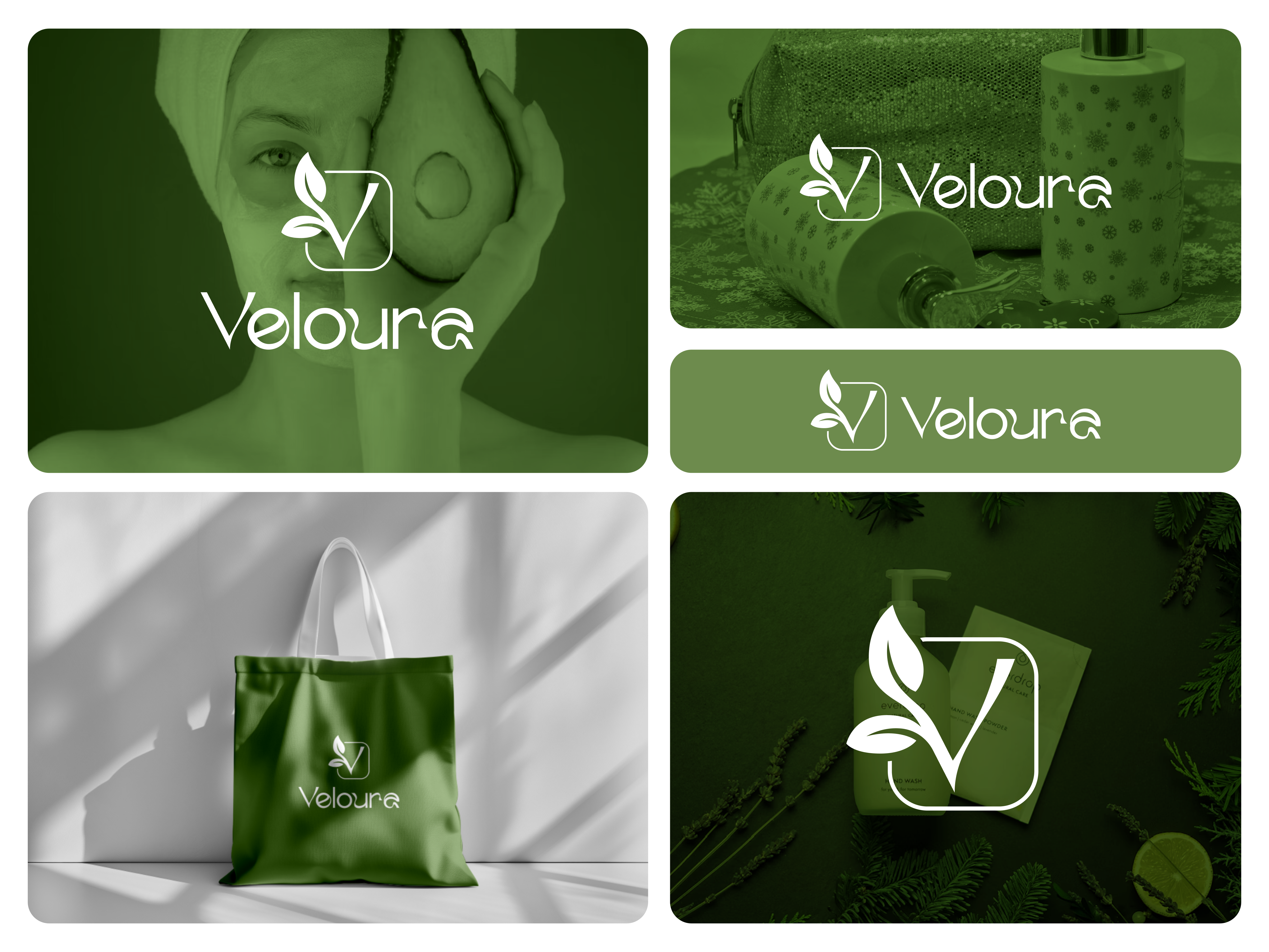 Luxury Brand Identity System for Skincare & Cosmetic Brands beauty packaging design brand guidelines clean beauty logo color palette design cosmetic brand identity cosmetic rebrand luxury skincare logo med spa branding minimal logo design monogram logo premium brand kit skincare branding skincare logo mark typography system wellness branding