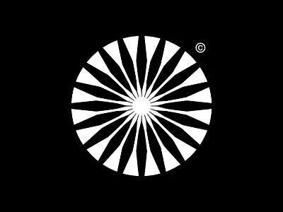 Dandelion abstract graphic design logo logo design logo designer logo designers logo designs logomark logos symbol