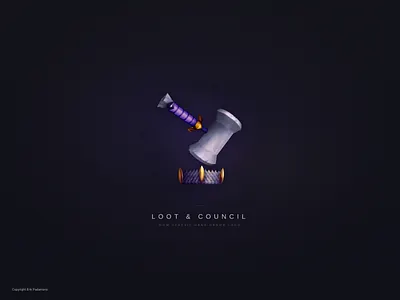 WoW Gaming Logo — Hand-Drawn Illustration & Branding 3d logo app icon design brand identity branding custom logo fantasy logo game brand gamer branding gamer logo gaming gaming brand gaming branding gaming illustration gaming logo hand painted iconmark logo designer logo mark logotype world of warcraft