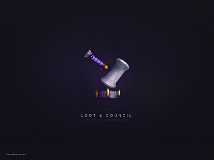 WoW Gaming Logo — Hand-Drawn Illustration & Branding
