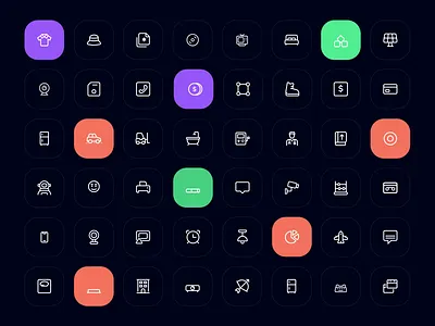 User Interface Animated Icons animated animation art artwork business design digital icon innovation interactive interface linear lottie media morphing motion startup technology transition vector