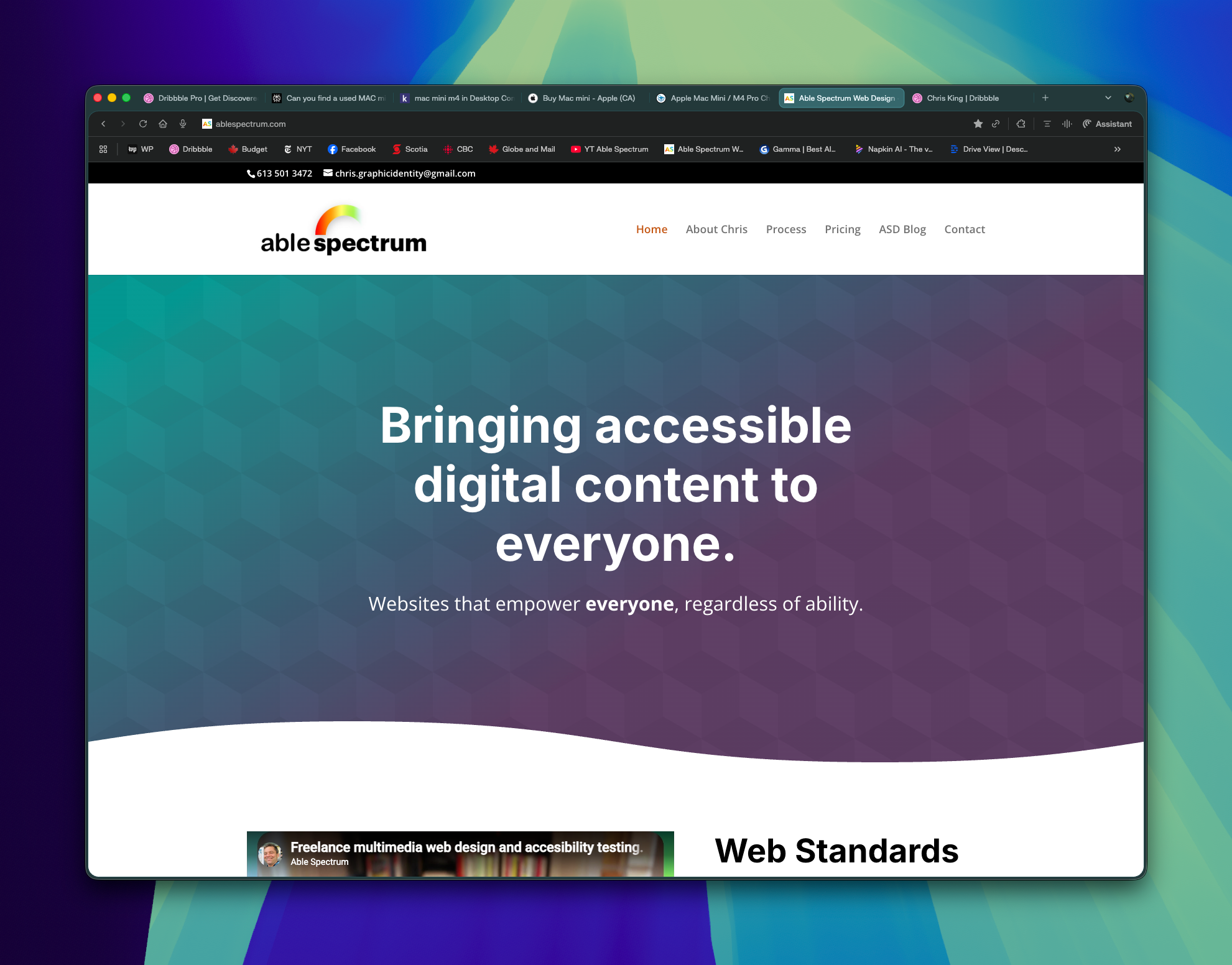 Able Spectrum Website accessibility accessible divi wcag wordpress