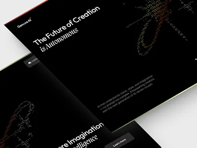 UI-UX for AI design interface product service startup ui uiux ux web website