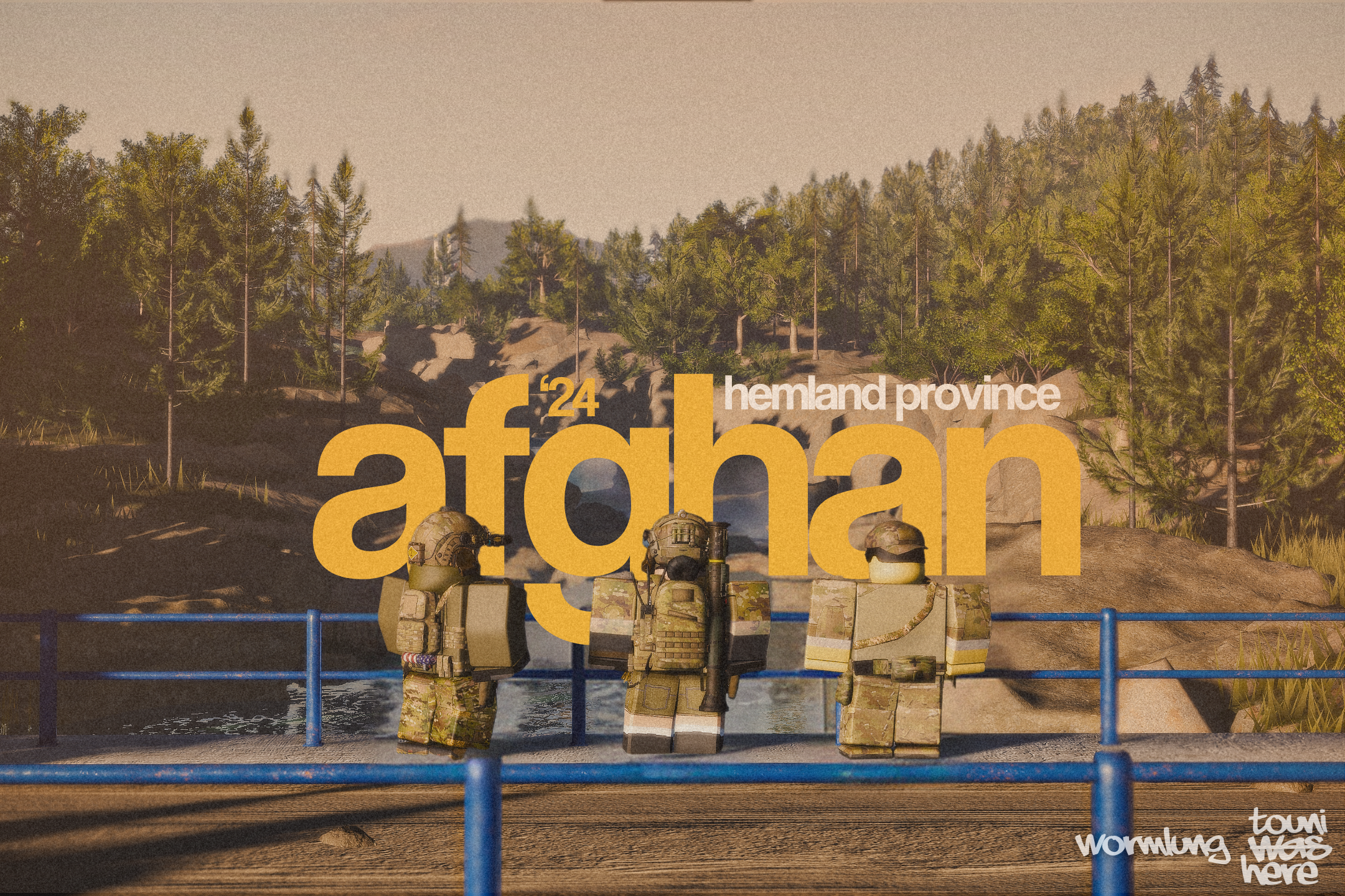 MILSIM - Afghan ‘24 Propaganda canva design graphic design