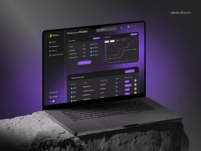 Crypto Investment Dashboard UI/UX DESIGN crypto dashboard ui ux webdesign