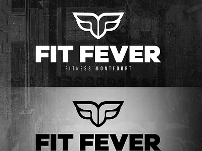 Logo design - fitness chipdavid dogwings fitness logo sports graphic vector