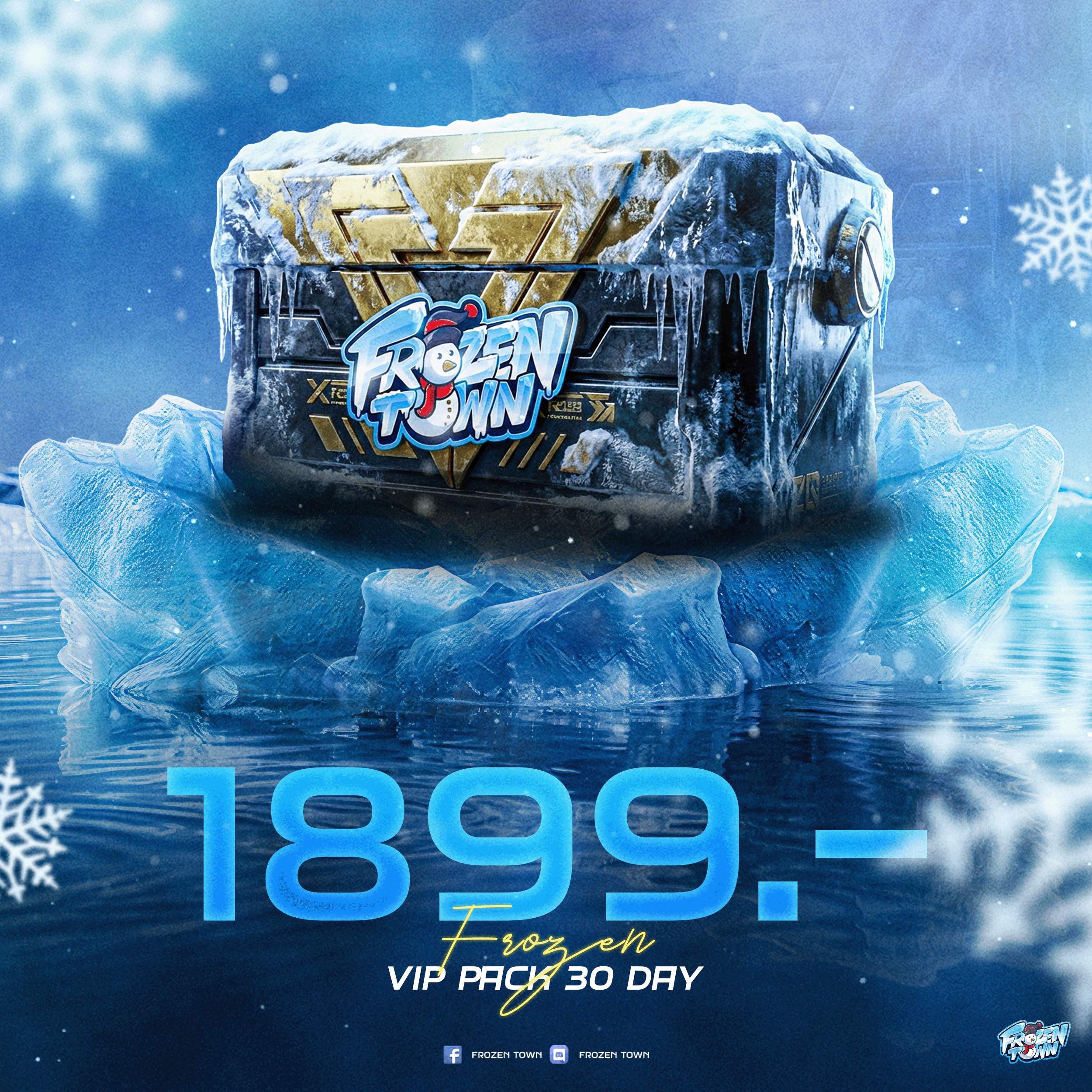 FROZEN TOWN POSTER SET : VIP PACK