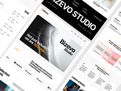 Agency Protfolio Design agency app design clean design landing landing page minimal protfolio protfolio website ui ui designer ui ux design ux design