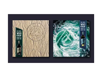 Advertising campaign for In the Welsh Wind ad campaign advertising creative digital advertising graphic design photoshop retouching
