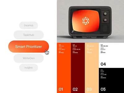 Rivo-AI Branding 3d animation brand brand identity branding design graphic design illustration logo motion graphics ui ux vector