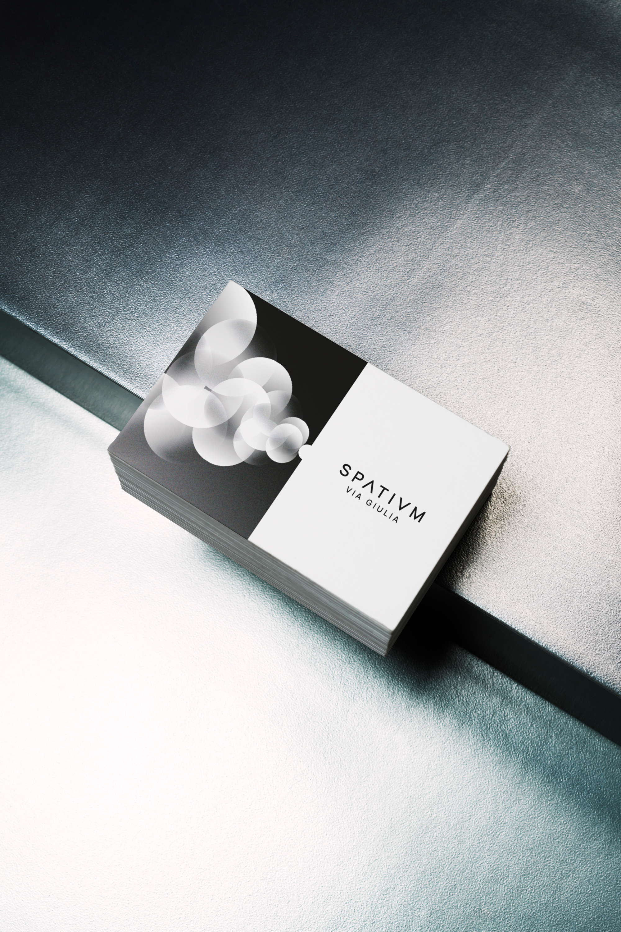 Example of Branding and Web design - Spatium, cultural space in Rome