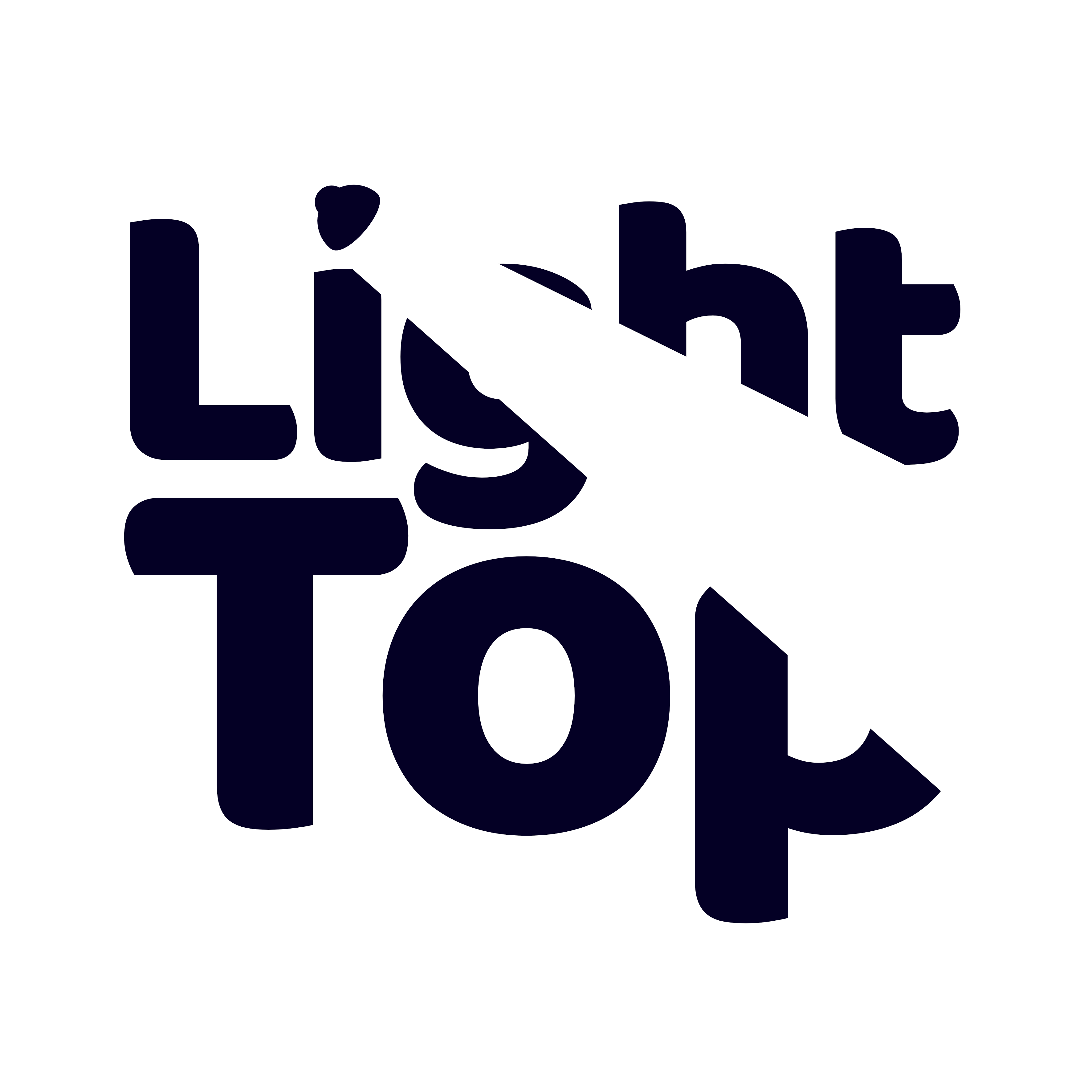 Light Top - Out of the Dark bold brand branding clean concept design funky rabbit graphic design light logo lt minimal top typography vector visual identity wordmark