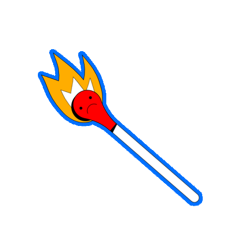 BURN OUT - Animated Productivity Sticker Set after effects animated icon animation art burn out design digital graphic graphic design illustration illustrator motion design motion graphics productivity