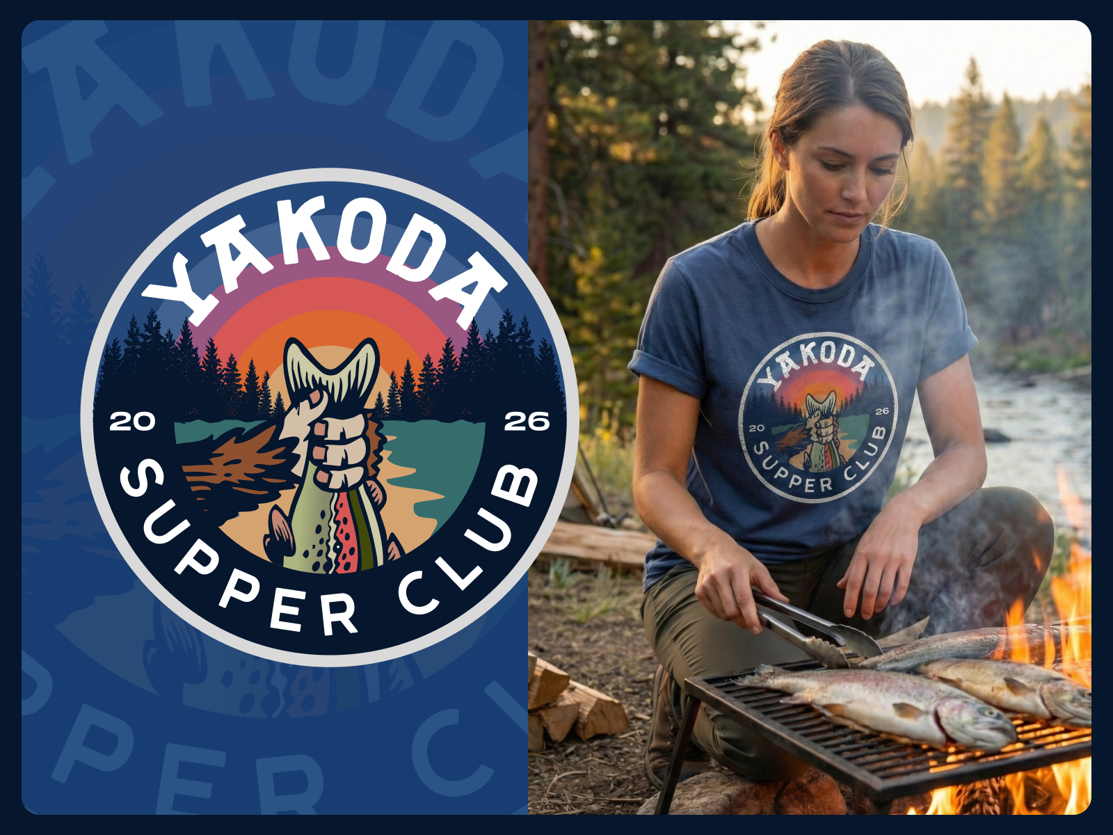 Example of Yakoda® Supper Club Tee