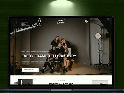 Photo Studio | Web | Portfolio | Indra Kumar graphic design green india indra kumar photo photo studio portfolio soraax studio ui ui ux ux web website