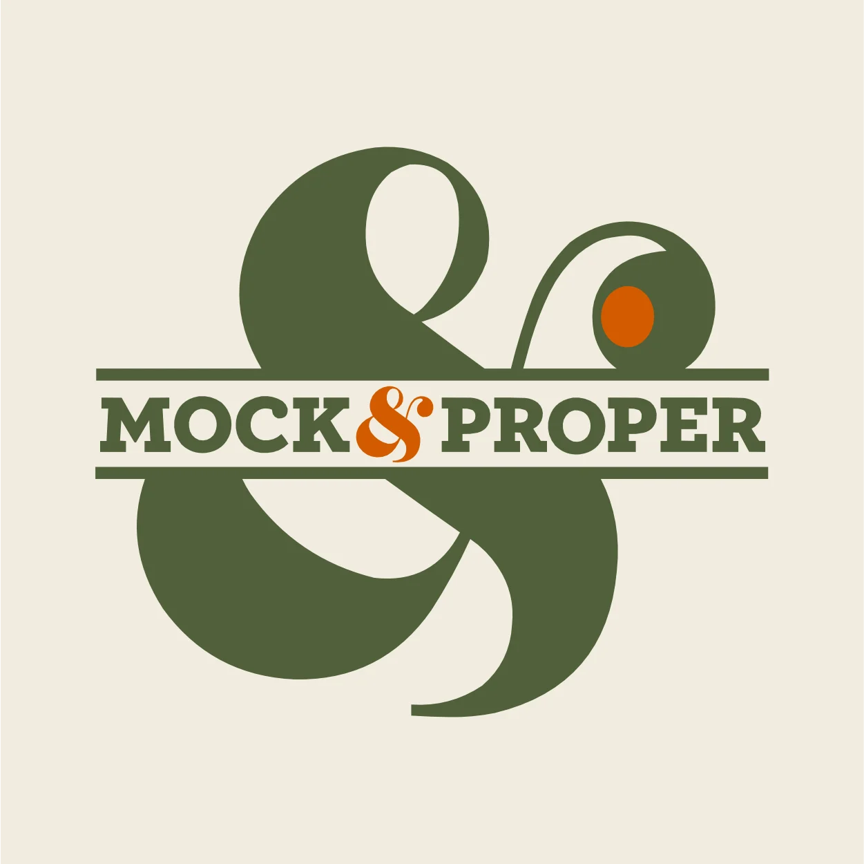 Mock & Proper advertising branding graphic design social media design typography