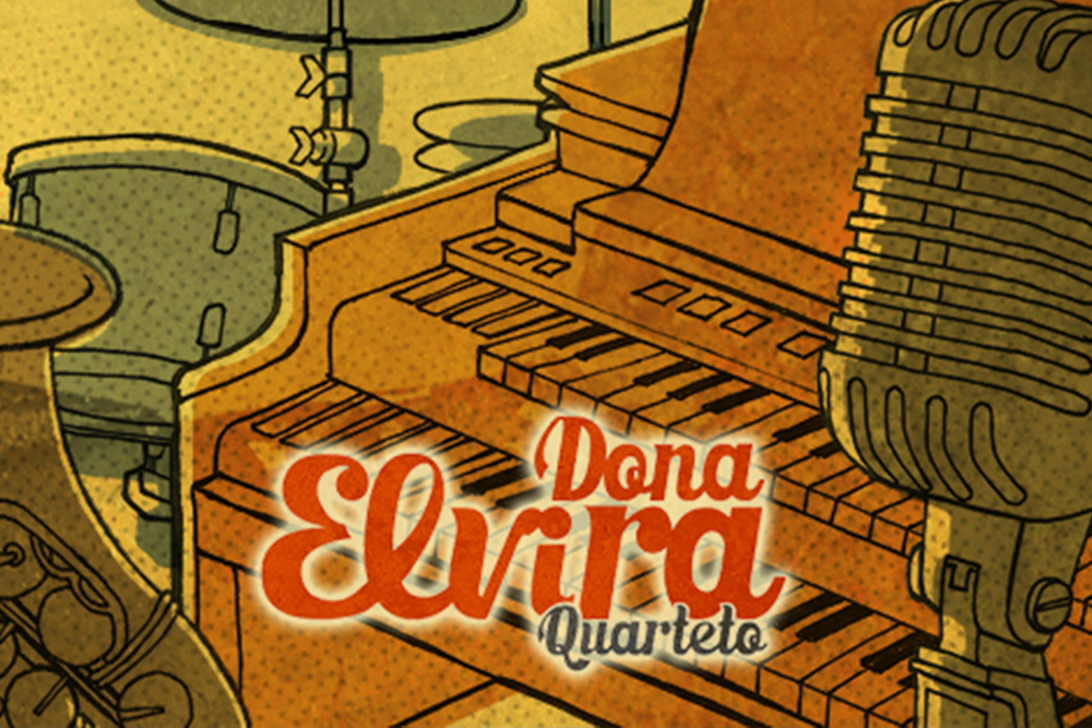 Dona Elvira | Logo Design & Illustrated Socials branding design graphic design illustration lettering logo packaging