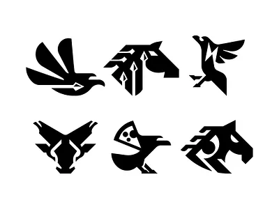 Logo design collection. animal logo branding design graphic design illustration logo vector visuam brand