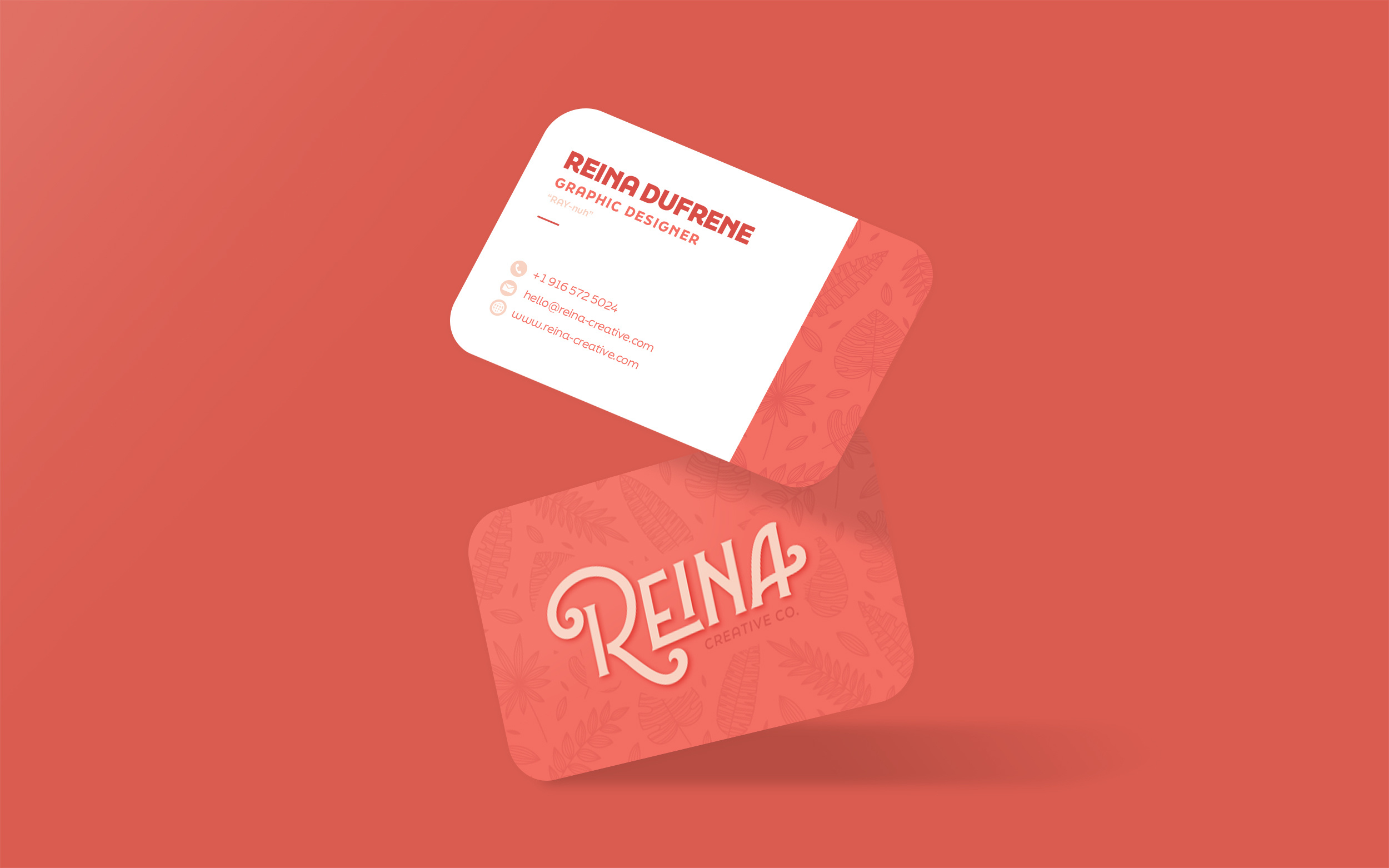 Business Card Design & Mockup