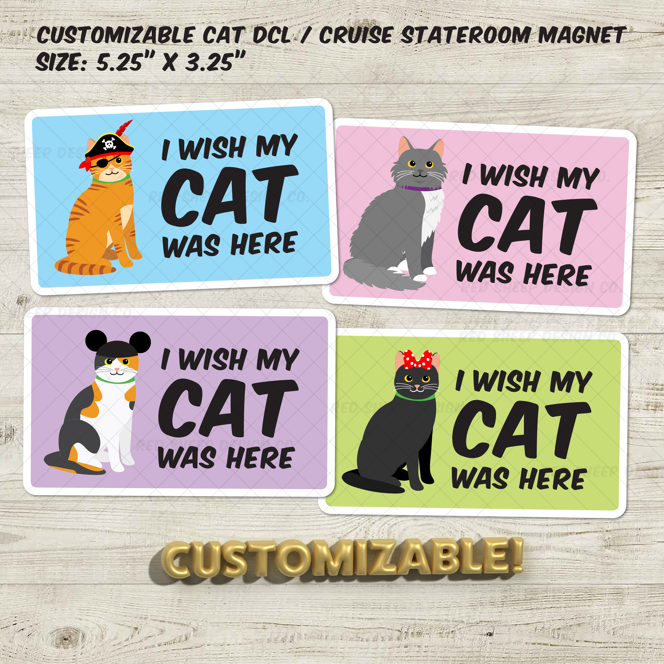 Custom Cruise Ship Magnets