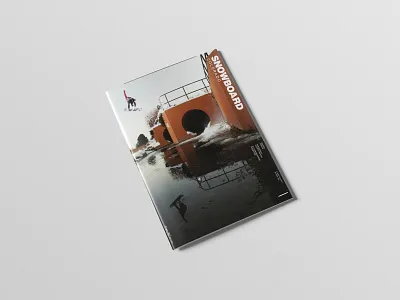 Snowboard Colorado Magazine Cover branding colorado digital illustration graphic design layout logo magazine cover snowboard colorado magazine snowboarding