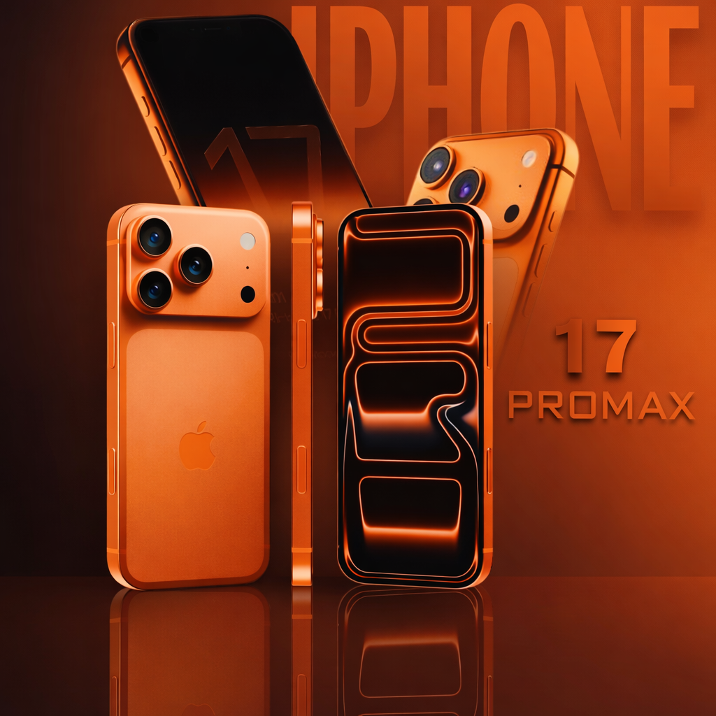 IPHONE 17 PROMAX BRAND DESIGN 3d branding graphic design logo ui