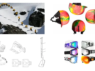SBCO – Product, Illustration & Action Sports Editorial action sports creative direction editorial design magazine layout outdoor branding product design snowboard sports design sports photography vector illustration
